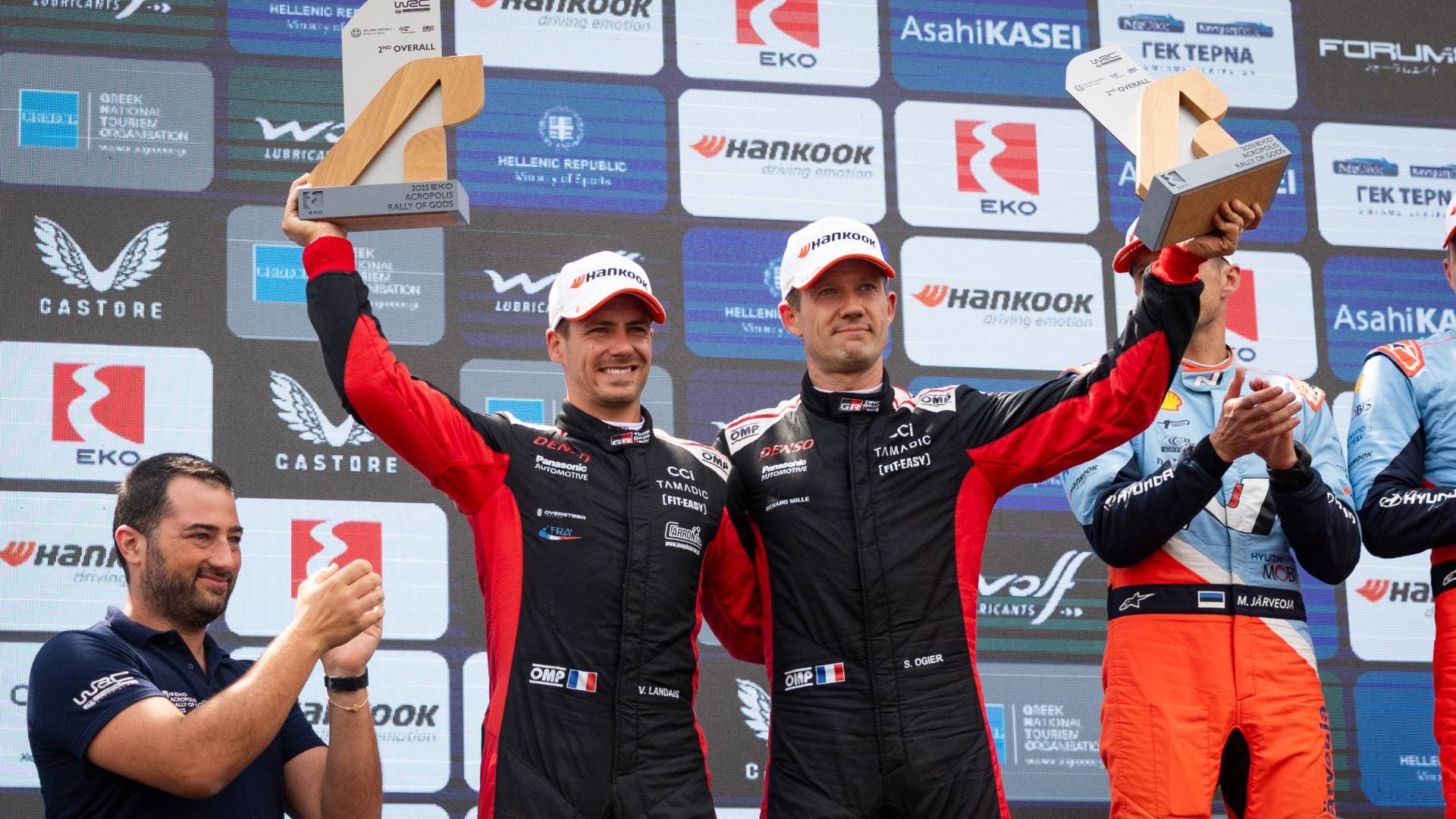 فريق تويوتا جازو للسباقات يحصد المركز الثاني في رالي أكروبوليس باليونان ويحافظ على صدارة بطولة المصنعين بفارق 65 نقطة