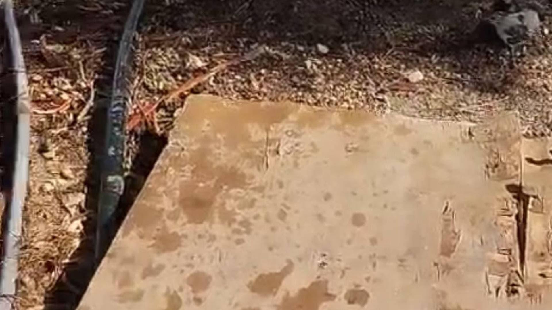 المياه تضبط مزرعة في الموقر تعتدي على خط ناقل 16 انش وبيع صهاريج