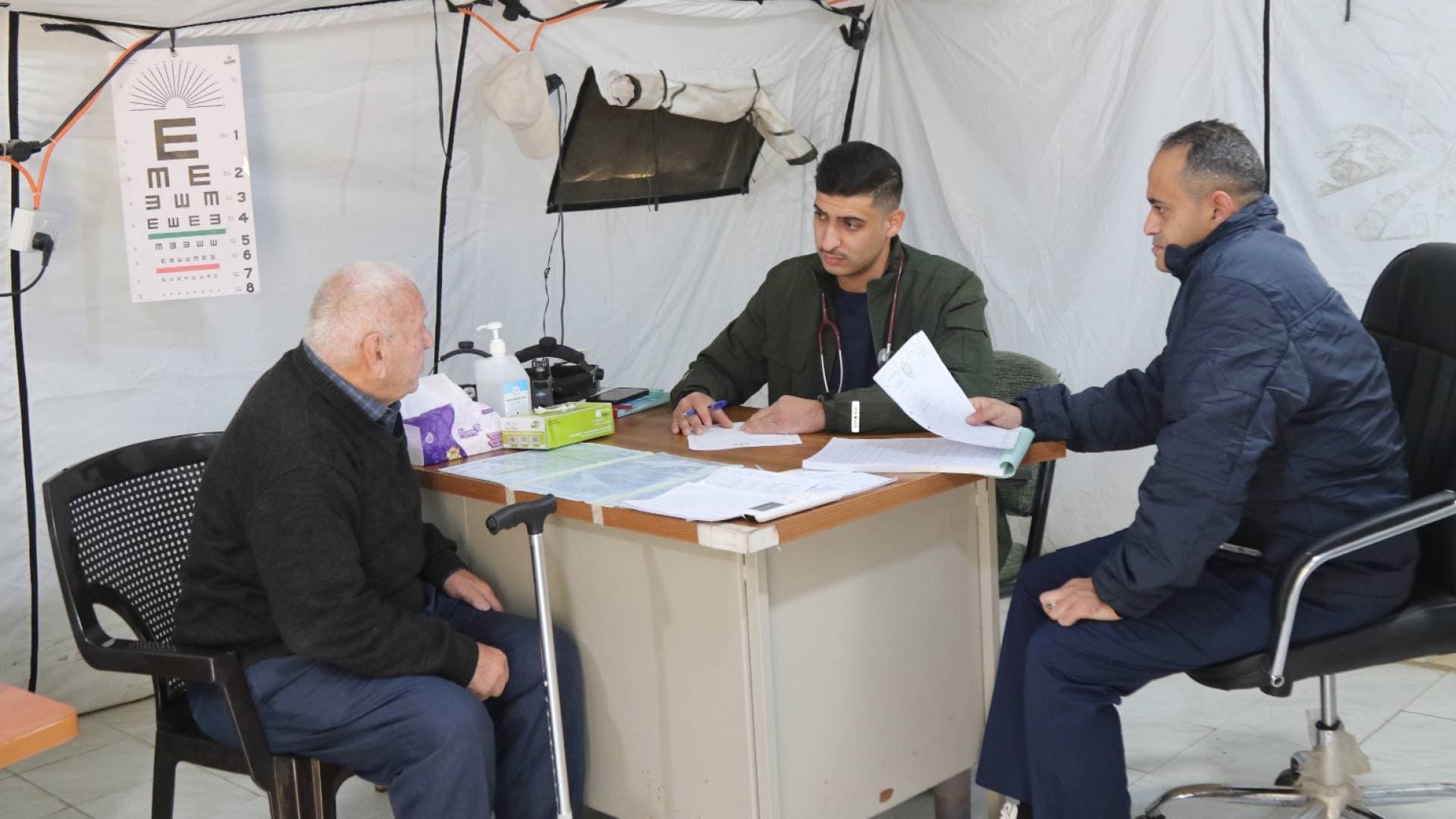 المستشفى الميداني الأردني نابلس/9 يباشر تقديم خدماته الطبية والعلاجية