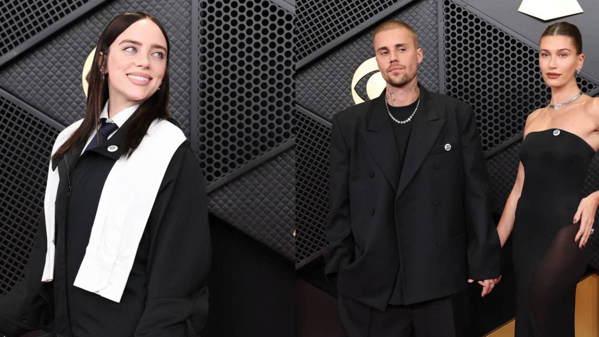 الموسيقى والسياسة يلتقيان.. نجوم هوليوود يرفعون شعار "ICE OUT" على السجادة الحمراء -فيديو