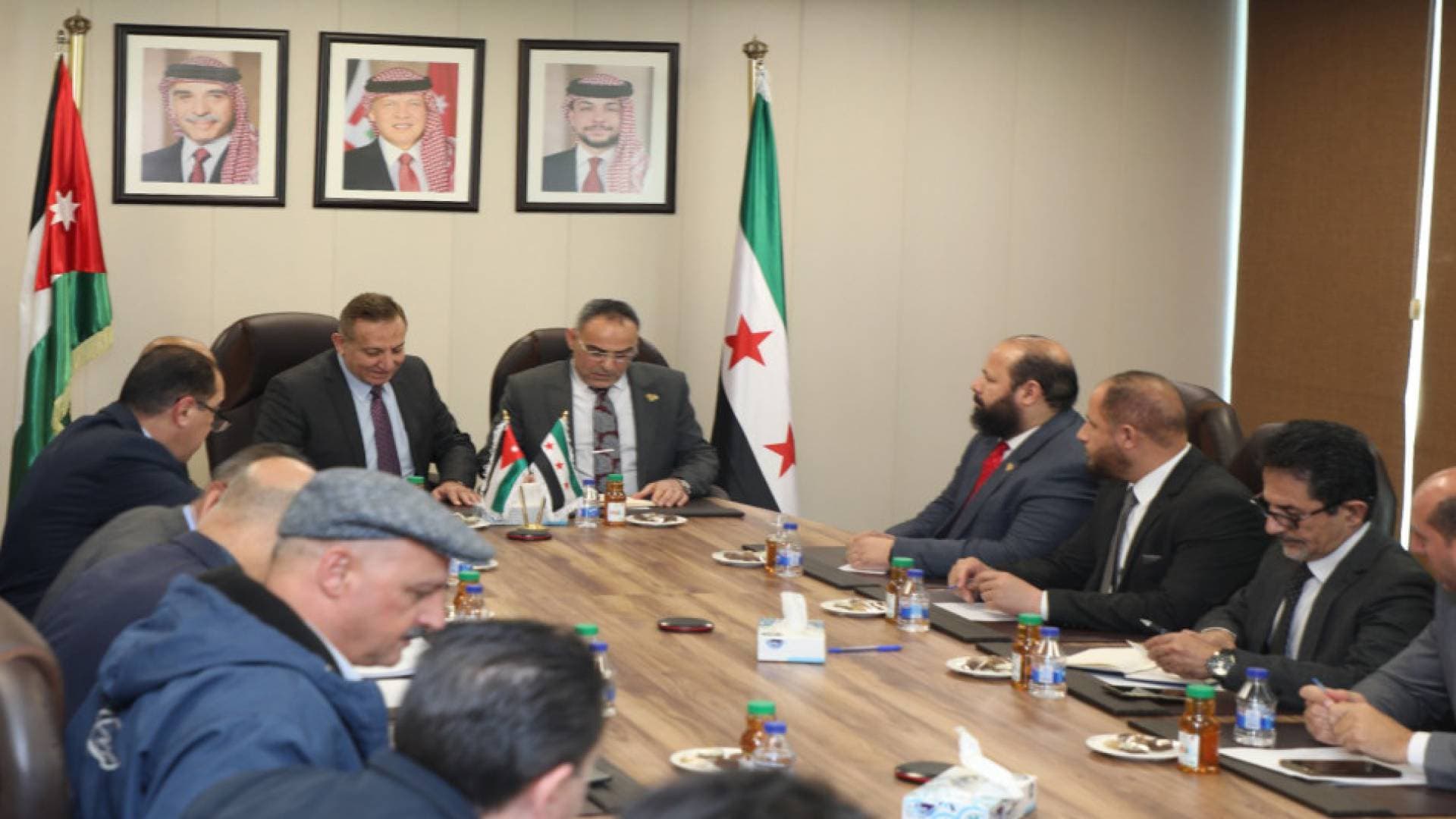 الأردن وسوريا يبحثان تفعيل الاتفاقية الرباعية وتسهيل انسياب السلع الزراعية