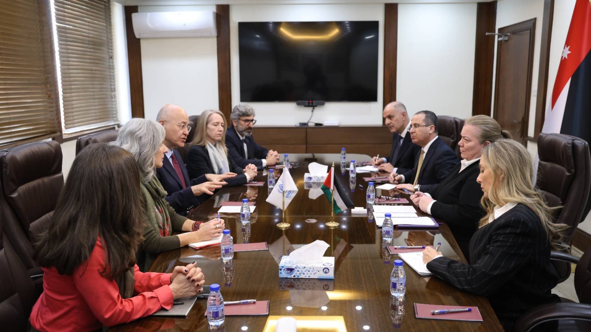 طوقان تبحث مع المفوض السامي لشؤون اللاجئين سبل تعزيز الدعم وتهيئة ظروف العودة الطوعية