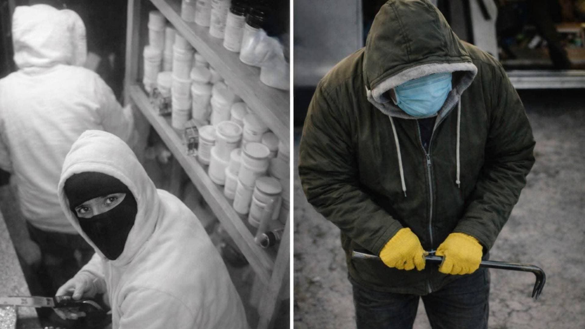 شاهد كاميرات المراقبة توثق سرقة محل تجاري في "المقابلين" في عمان