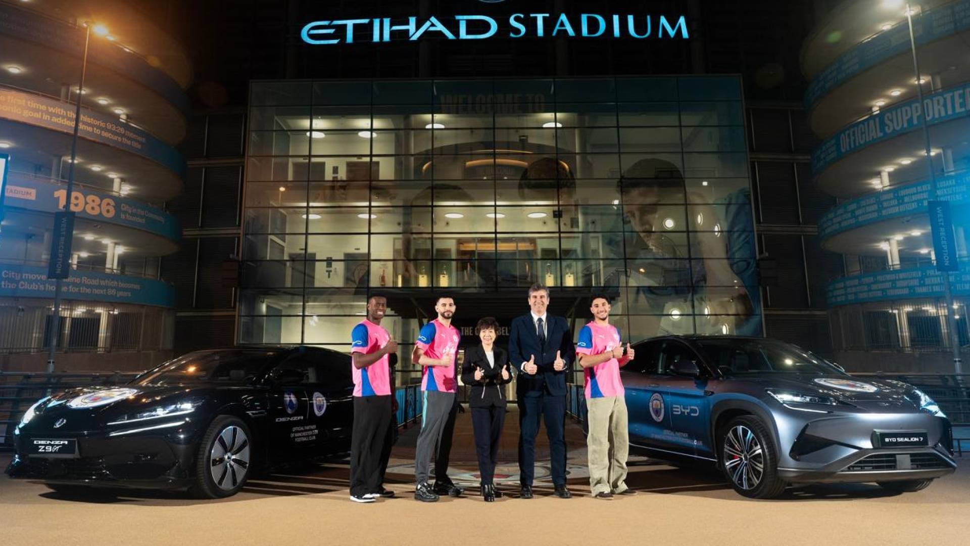 مجموعة بسطامي وصاحب تعلن عن شراكة استراتيجية بين BYD العالمية ونادي مانشستر سيتي لكرة القدم