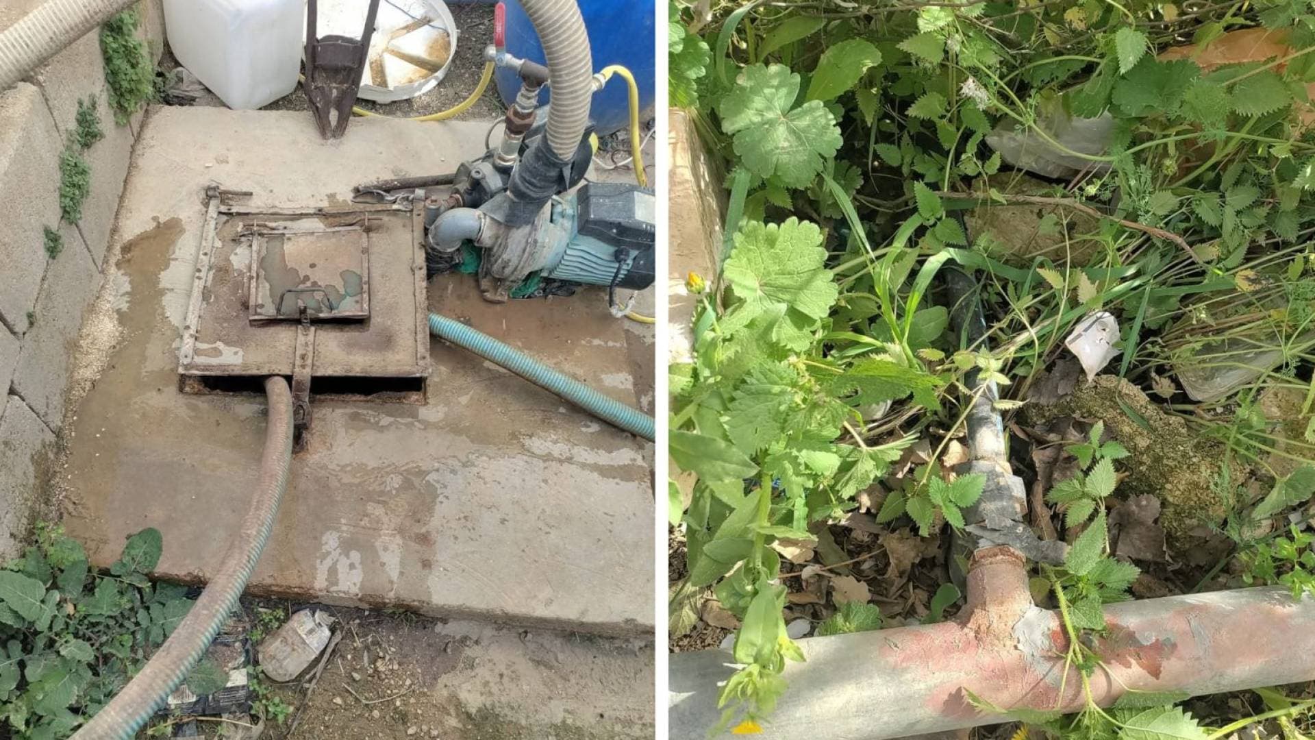 ضبط اعتداءات على خطوط مياه في لواء بني كنانة