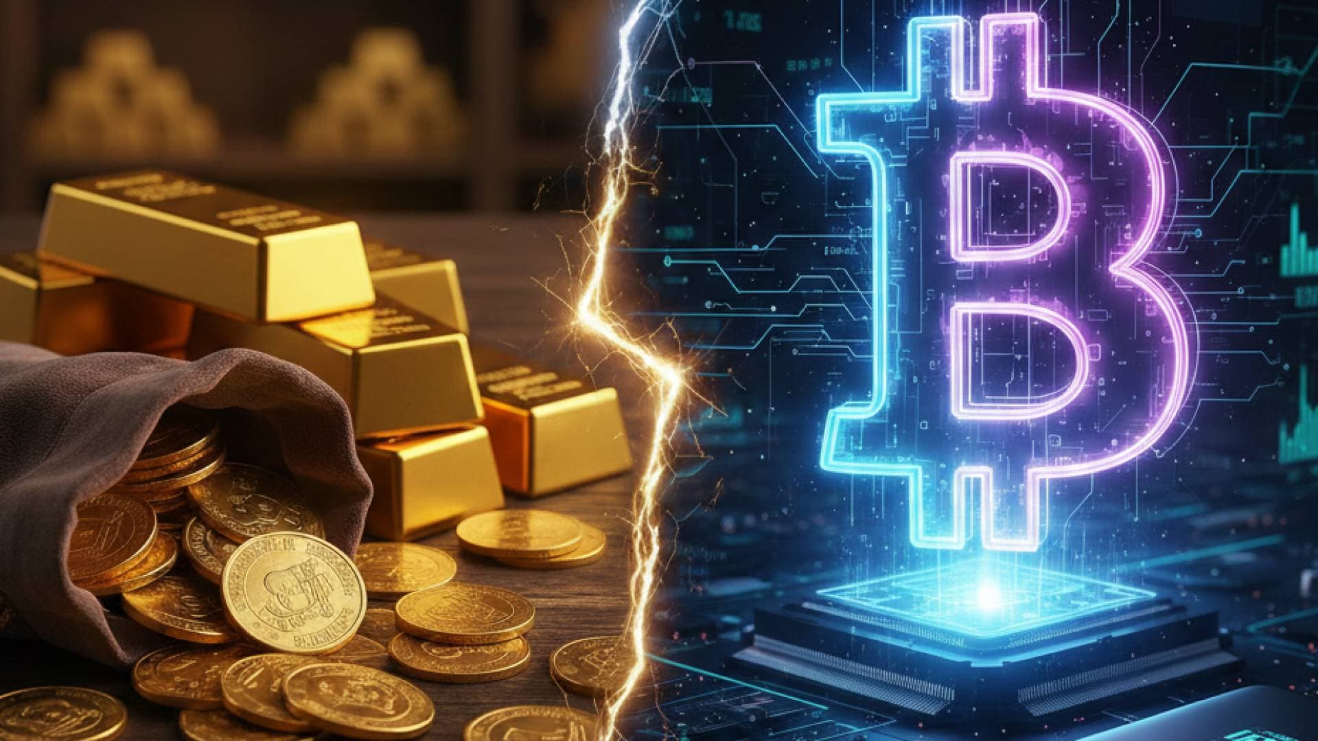 الذهب والبيتكوين في 2026.. هل انتهى العصر أم دخلنا مرحلة "الاحترافية" والانقسام؟