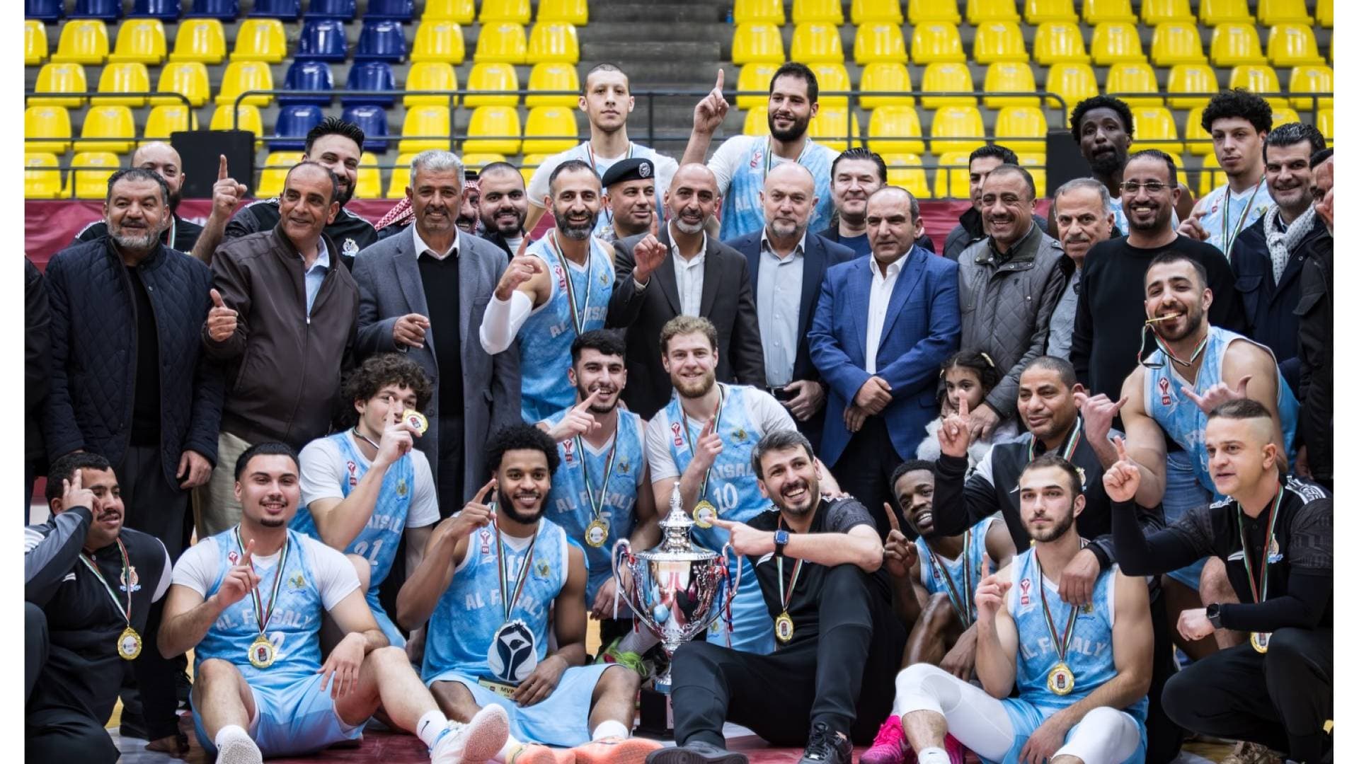 الفيصلي يحصد أول ألقابه في كأس الأردن لكرة السلة