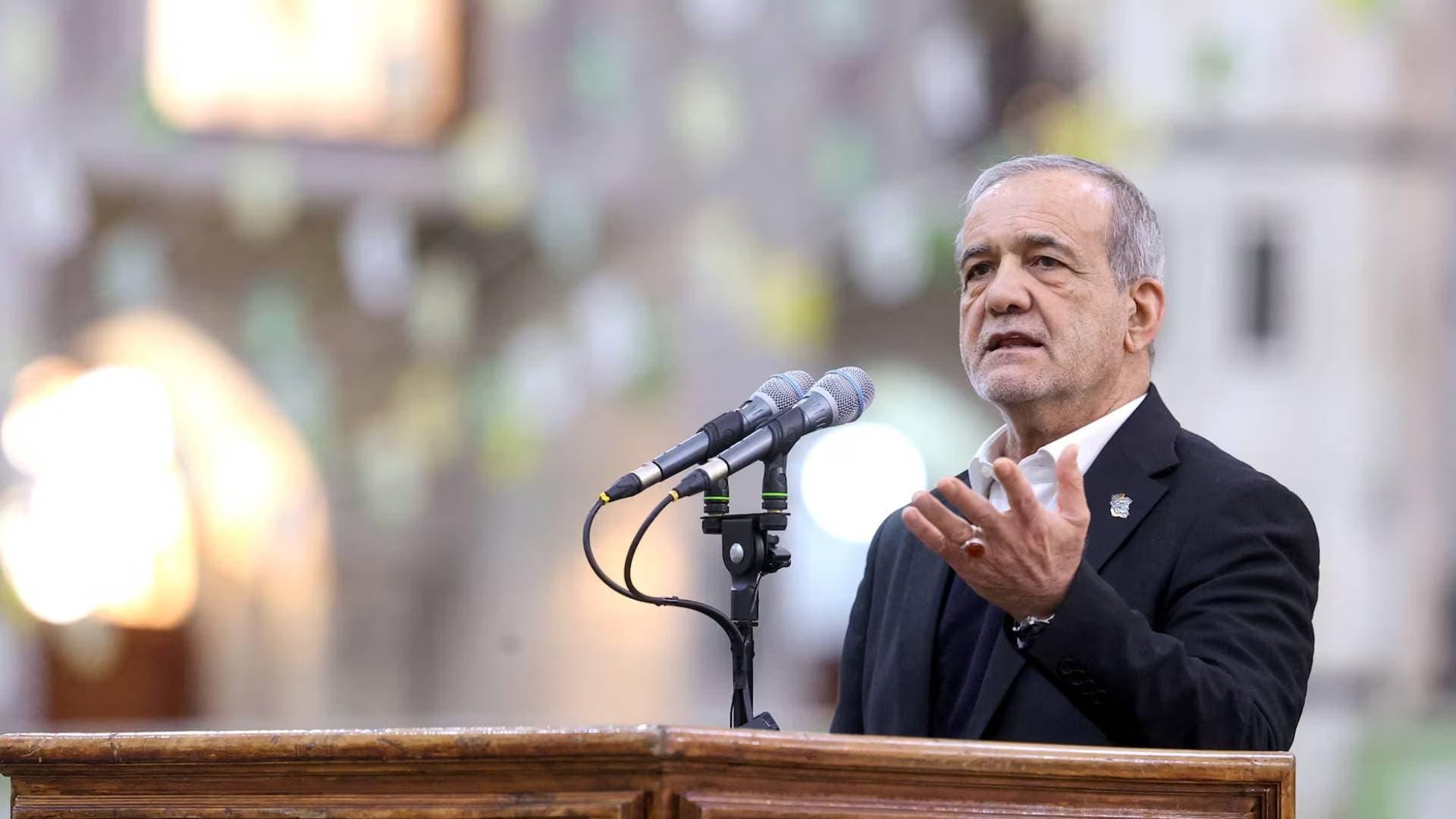 بزشكيان: العدو اغتال المرشد وقادتنا العسكريين ووزراء من حكومتي والأطفال في المدارس بدون مبرر أو دليل