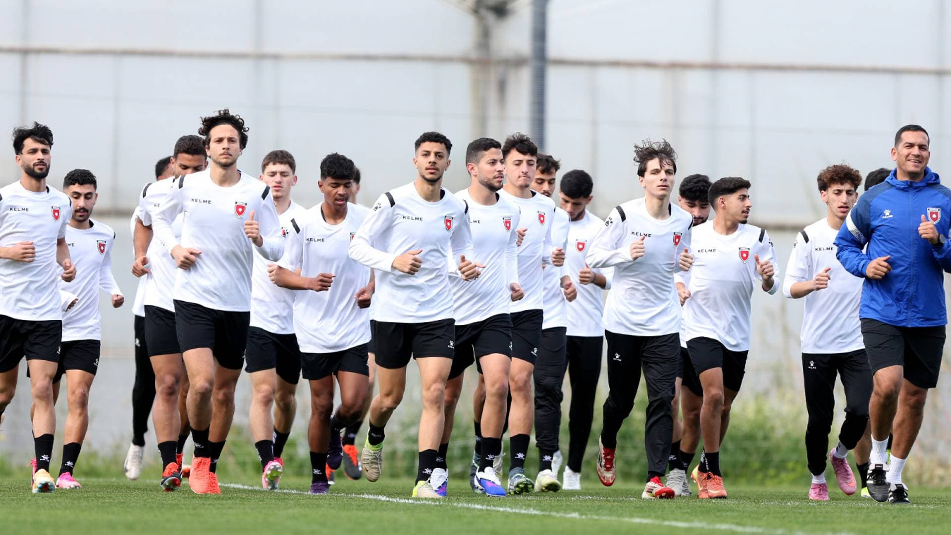 المنتخب الأولمبي يرفعون وتيرة التحضير لمواجهة قيرغزستان