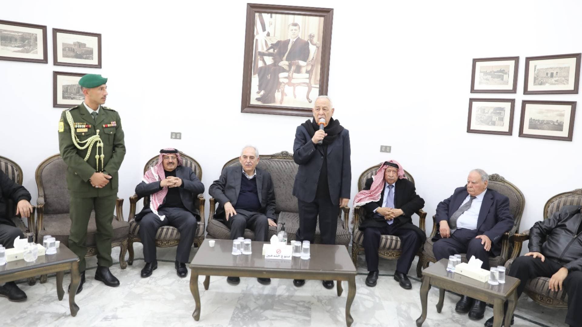 مندوبا عن الملك وولي العهد...العيسوي يعزي الحباشنة وقشوع