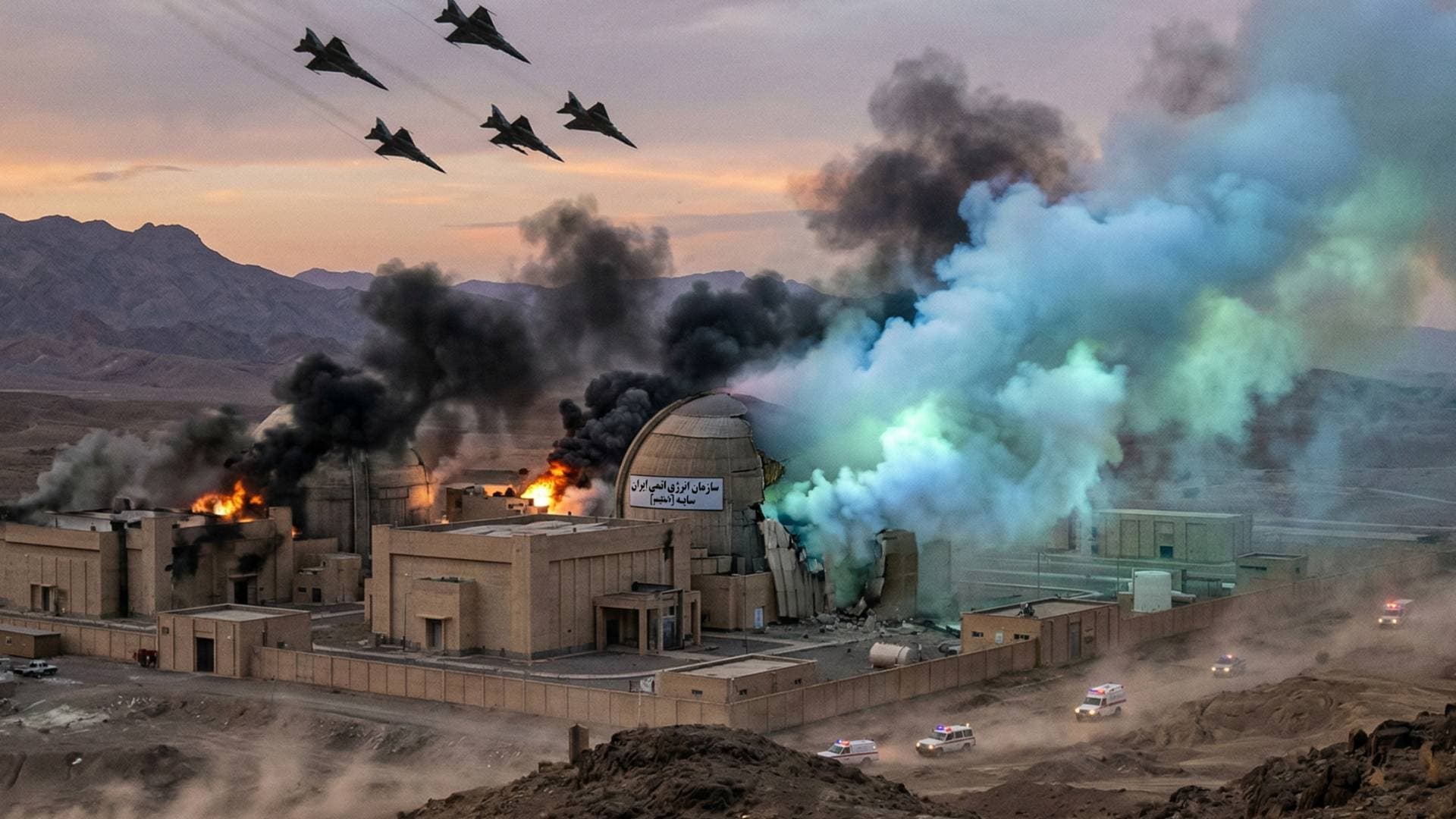 طهران تحذر من "كارثة اشعاعية".. والاحتلال ينتظر ضوءا أمريكيا لضرب طاقة إيران