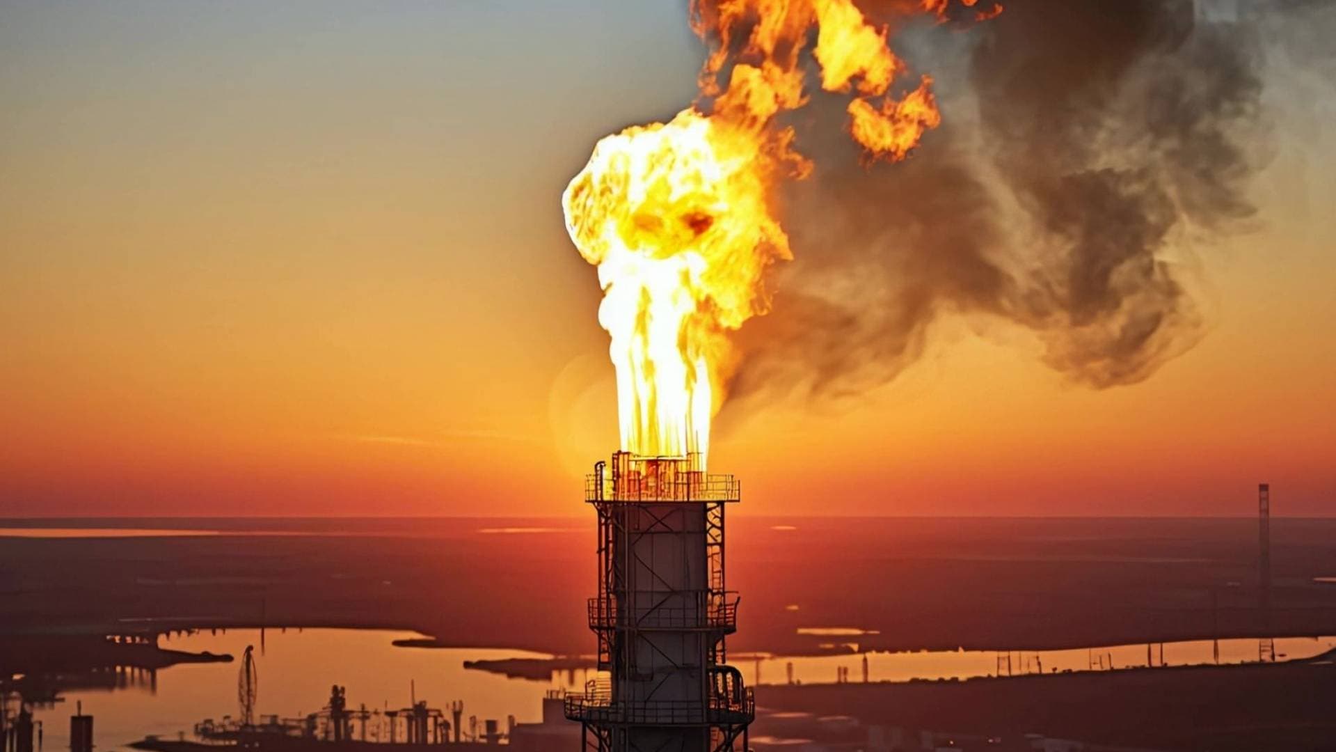 مكتب أبو ظبي الإعلامي: الجهات المختصة تتعامل مع حريق في منشأة "حبشان" للغاز