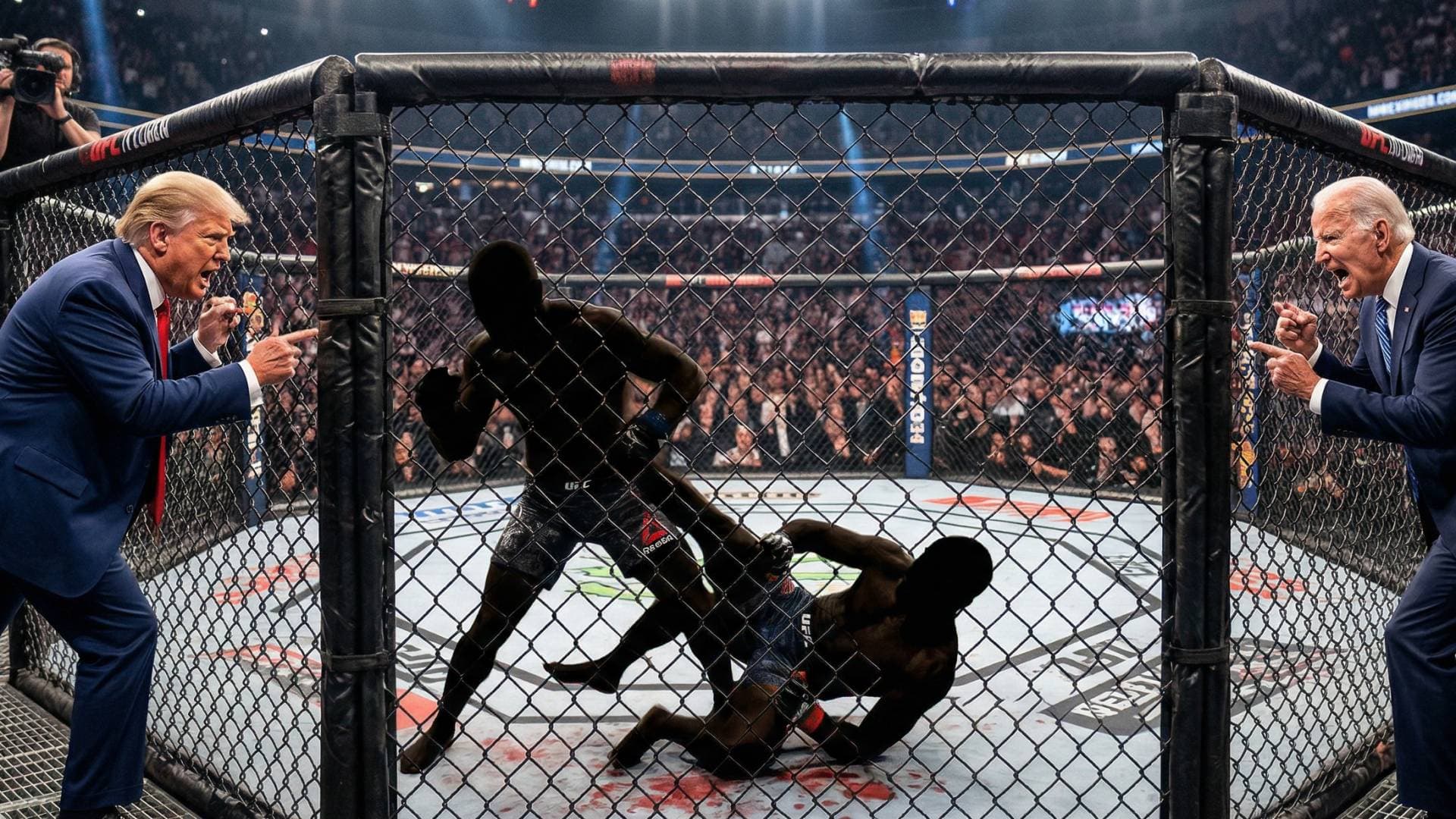 بايدن الإبن يتحدى نجلي ترمب لخوض نزال داخل قفص حديدي