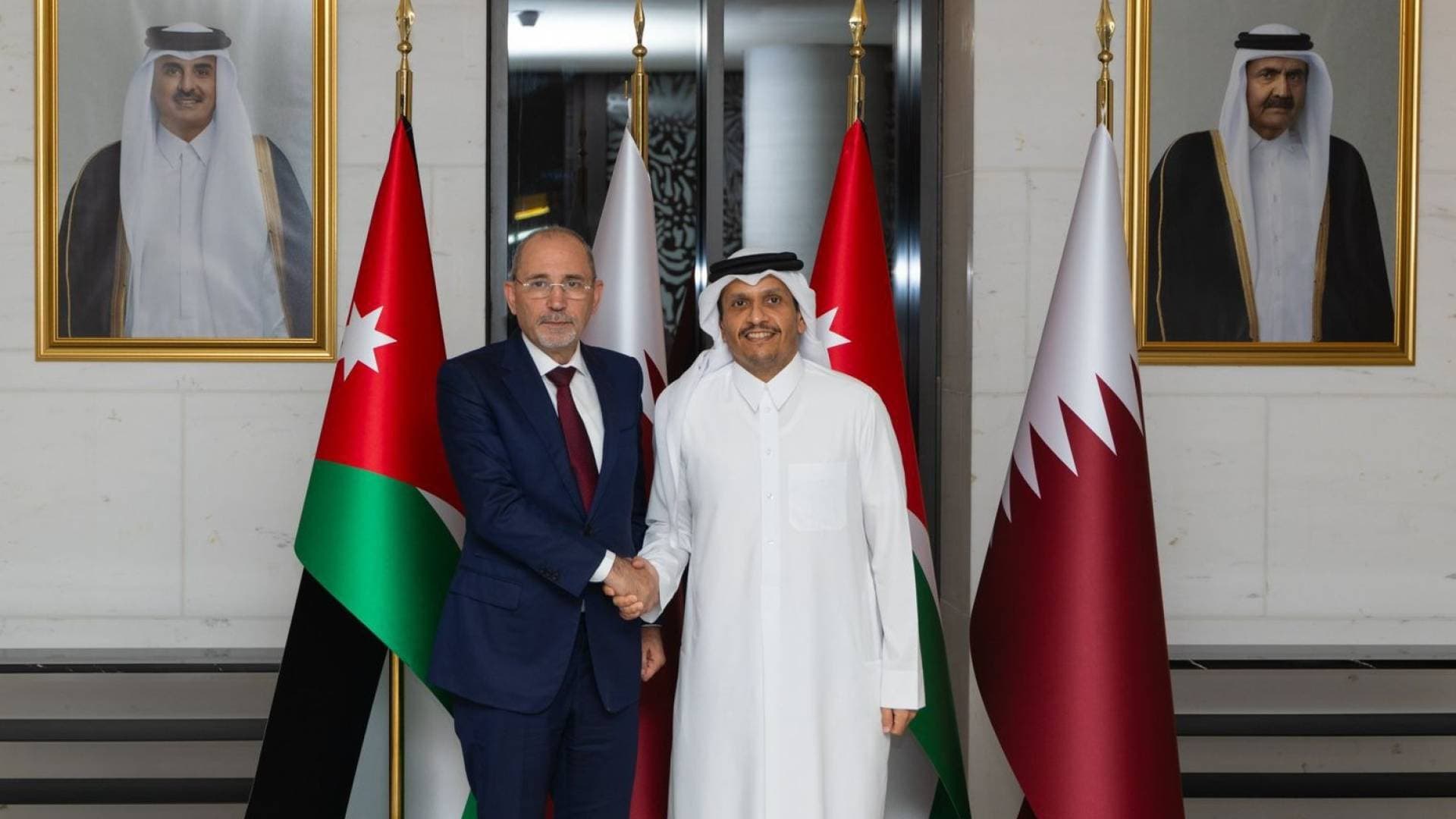 مباحثات أردنية قطرية تركز على آفاق التهدئة بعد جولة المفاوضات الأمريكية الإيرانية في باكستان