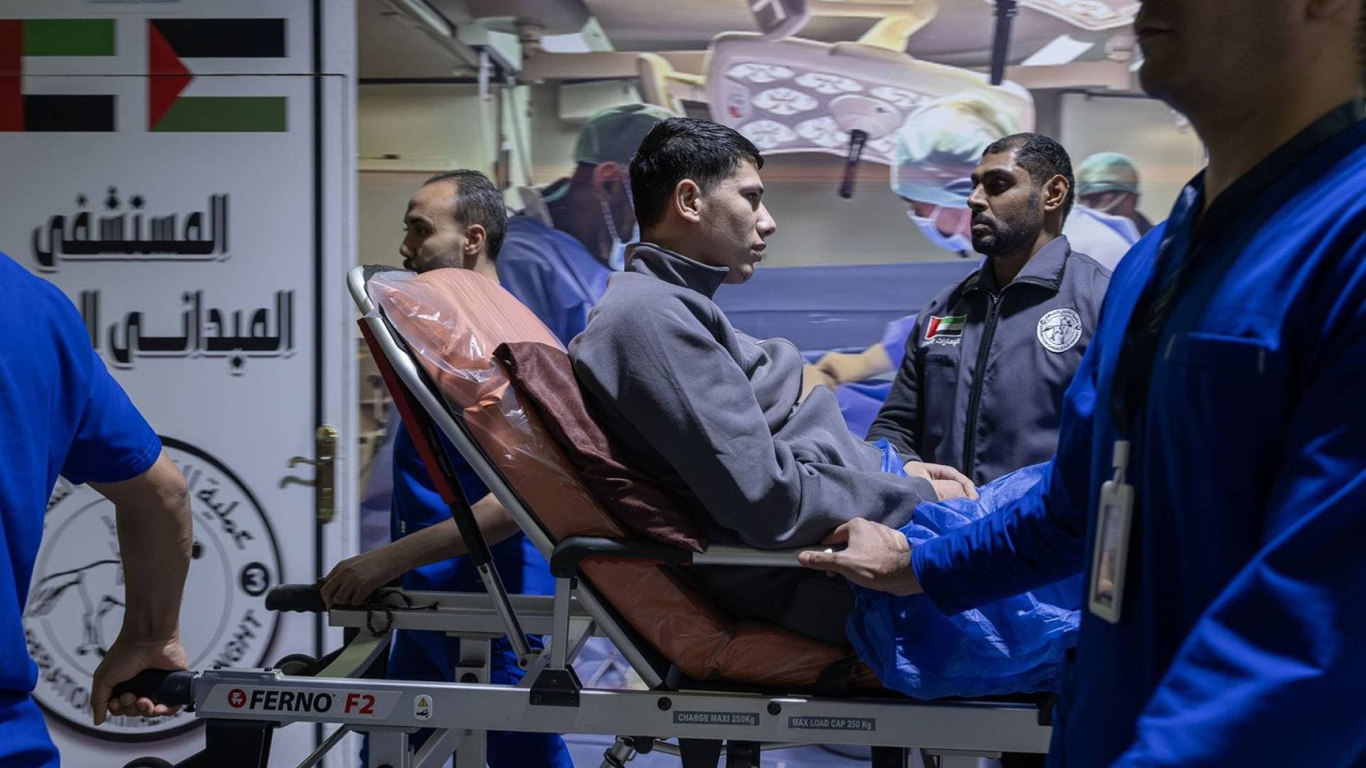 بدعم من وكالة الإمارات للمساعدات الدولية .. المستشفى الإماراتي العائم في العريش نموذج متكامل لتقديم الرعاية الصحية لأهل غزة