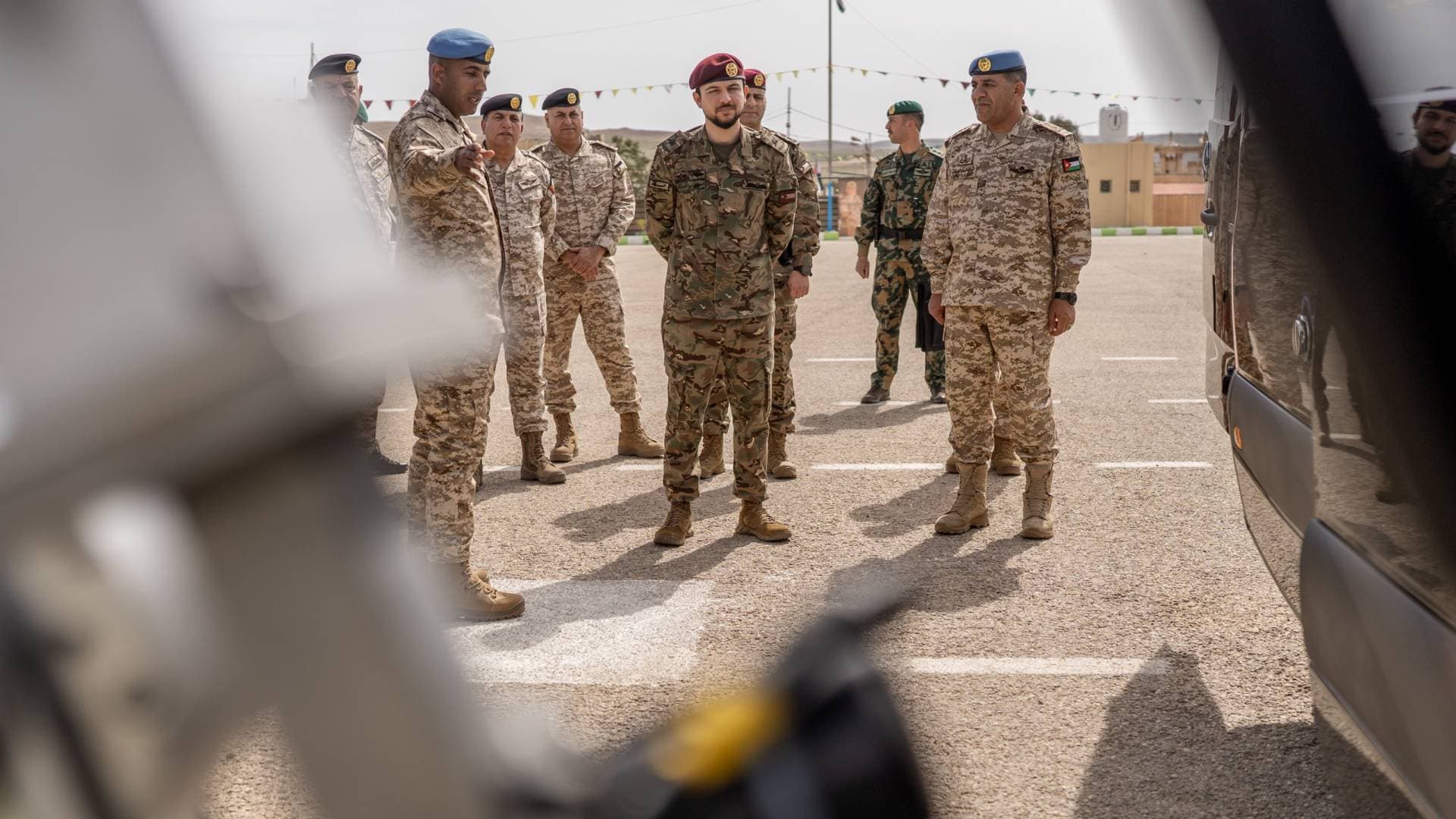 ولي العهد يزور مديرية سلاح الهندسة الملكي.. فيديو