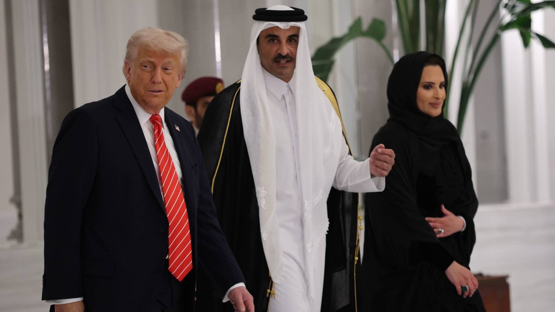 أمير قطر يؤكد لترمب أهمية اعتماد الوسائل الدبلوماسية كسبيل رئيسي لمعالجة الأزمات