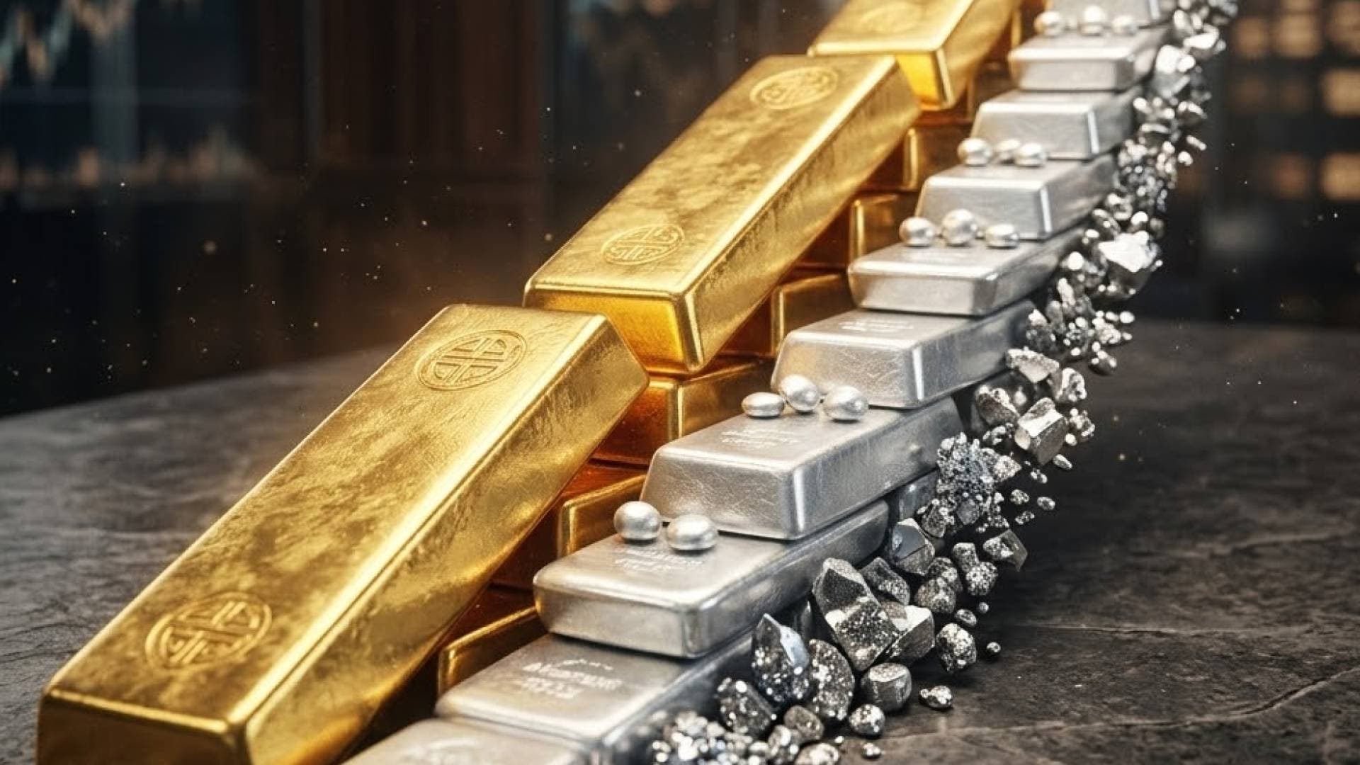 الذهب يقترب من حاجز 4850 دولارا.. وانتعاش ملحوظ للألمنيوم والبلاديوم