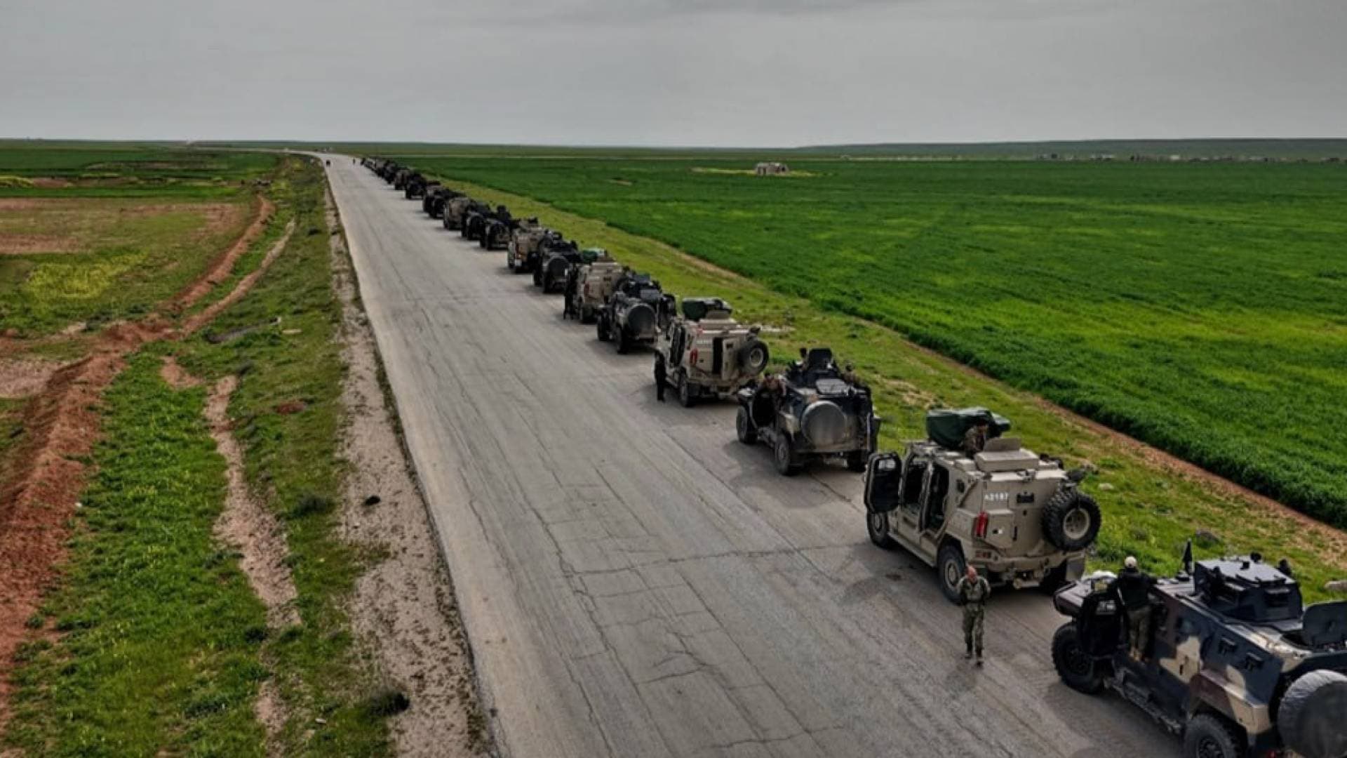 الجيش السوري يتسلم قاعدة قسرك الجوية بعد انسحاب التحالف الدولي