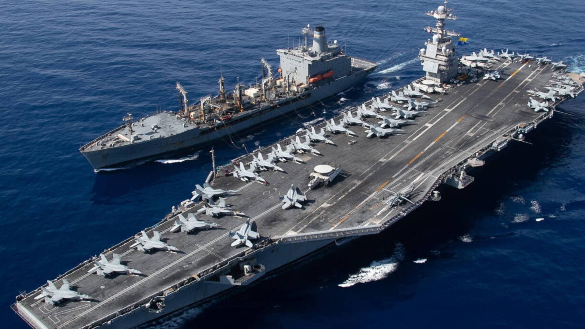 واشنطن تدفع بأكبر حاملة طائرات للعالم نحو البحر الأحمر