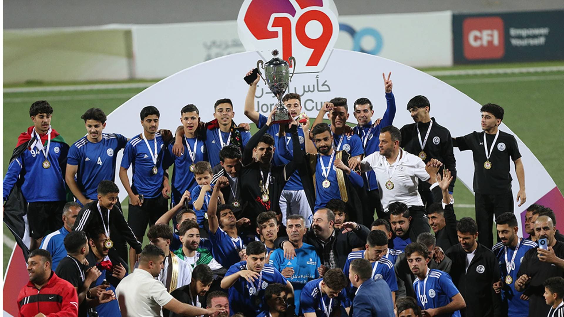 الرمثا بطلا لكأس الأردن تحت 19 عاما بعد فوزه على الفيصلي