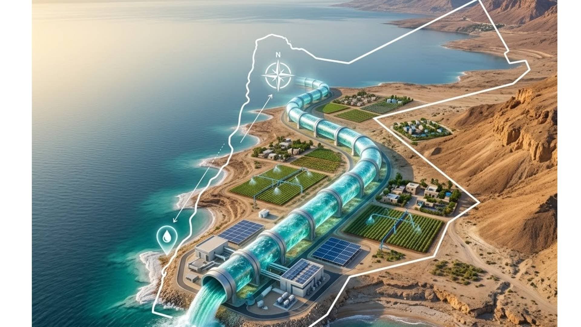 تعرف على "الناقل الوطني للمياه".. المشروع الأضخم في تاريخ الأردن لتعزيز الأمن المائي