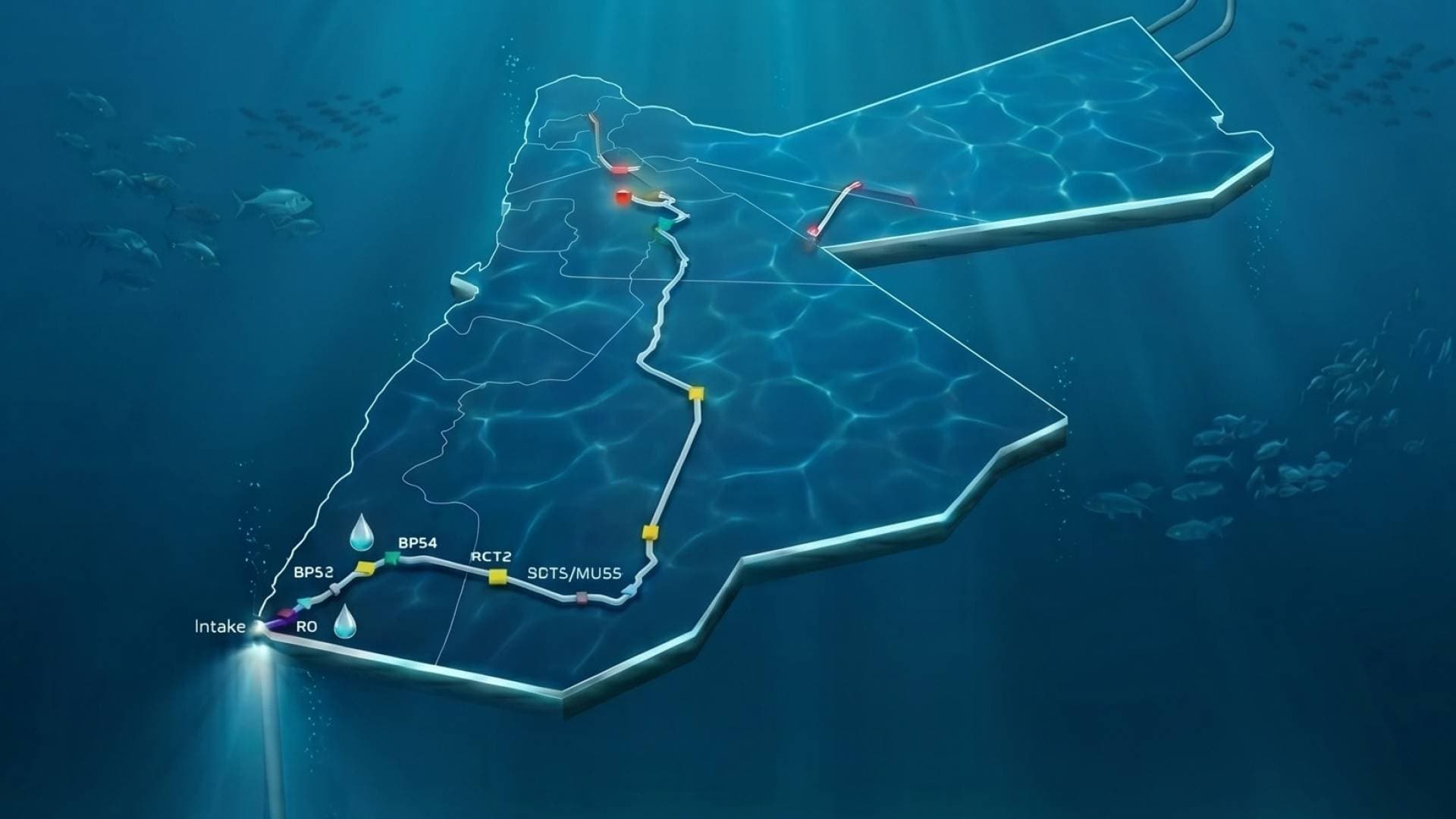 حسان: "الناقل الوطني" سيضم ثاني أكبر محطة تحلية في العالم ونحتاج لمشاريع إضافية مستقبلا