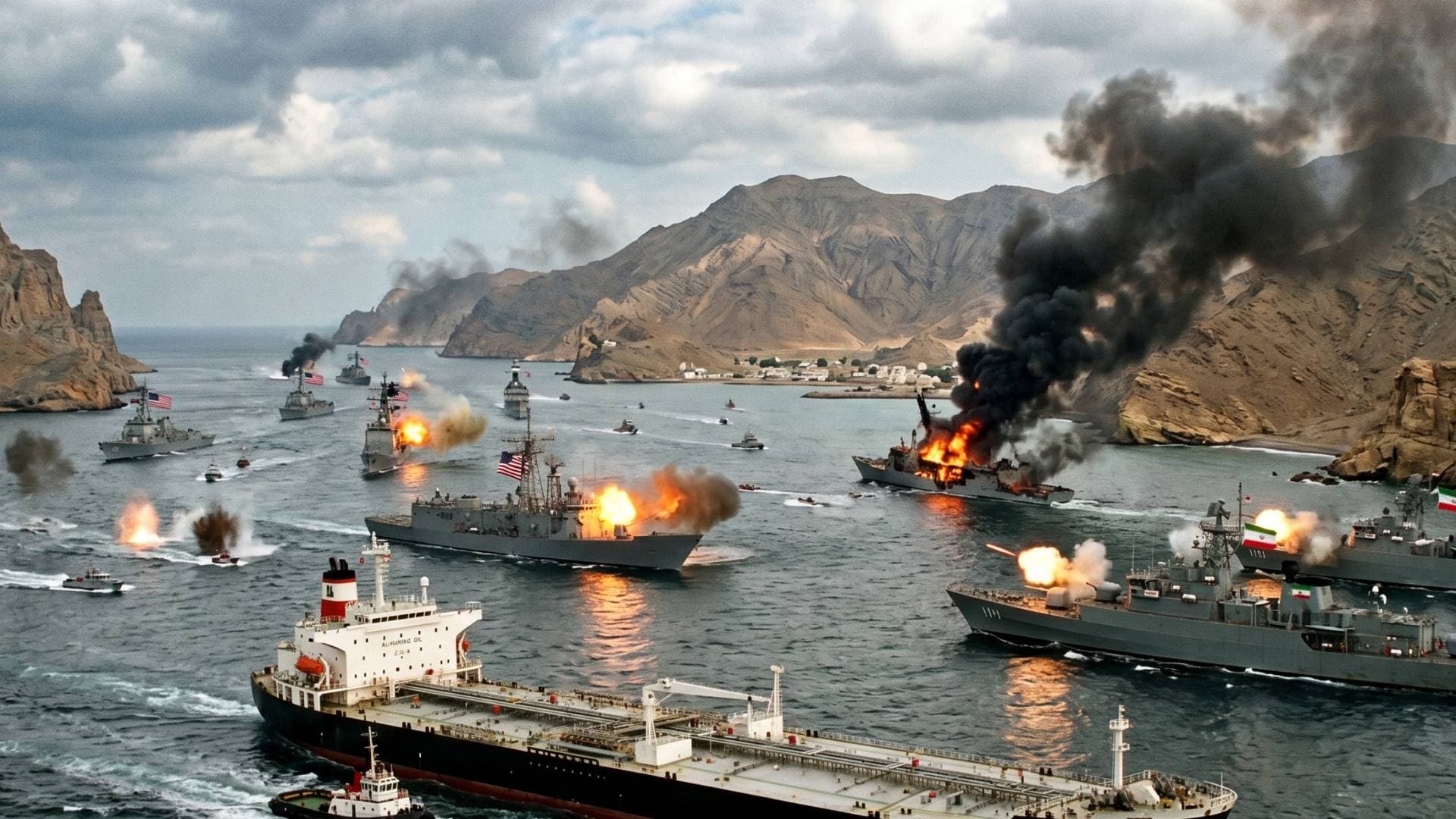 نفط برنت يقترب من 100 دولار.. قفزة هائلة بنسبة 3.75% وسط استنفار عسكري في مضيق هرمز