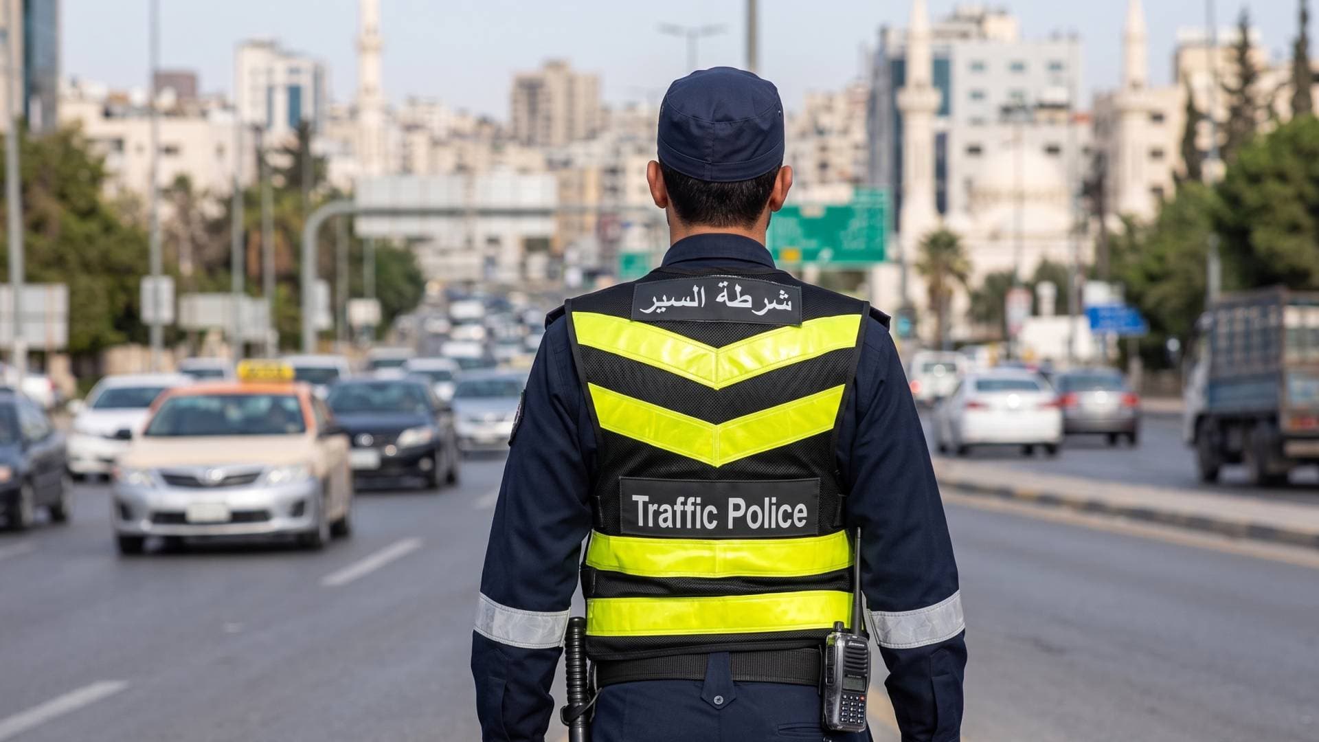 إدارة السير تتعامل مع تعطل مركبة وحافلة في مواقع حيوية بعمان