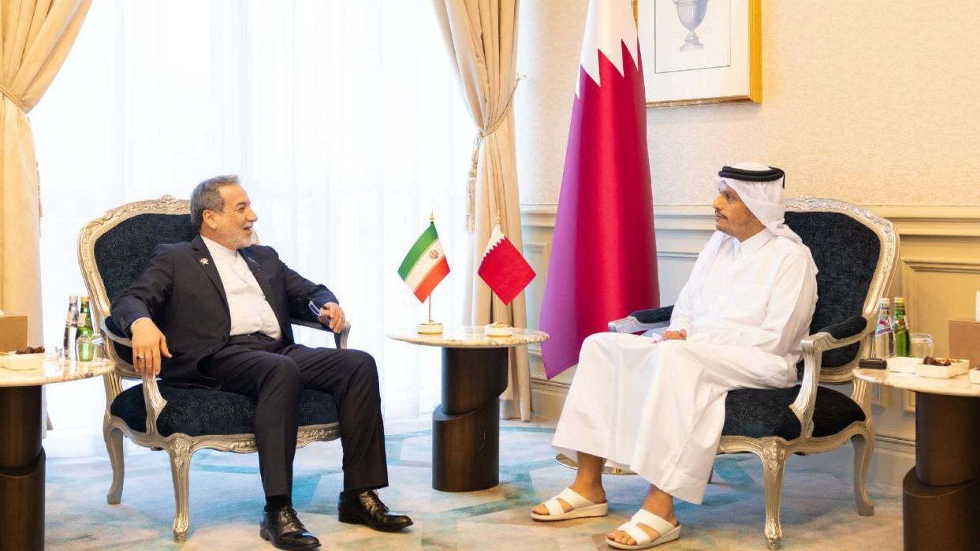 قطر تؤكد لإيران: ضرورة فتح الممرات البحرية وضمان حرية الملاحة