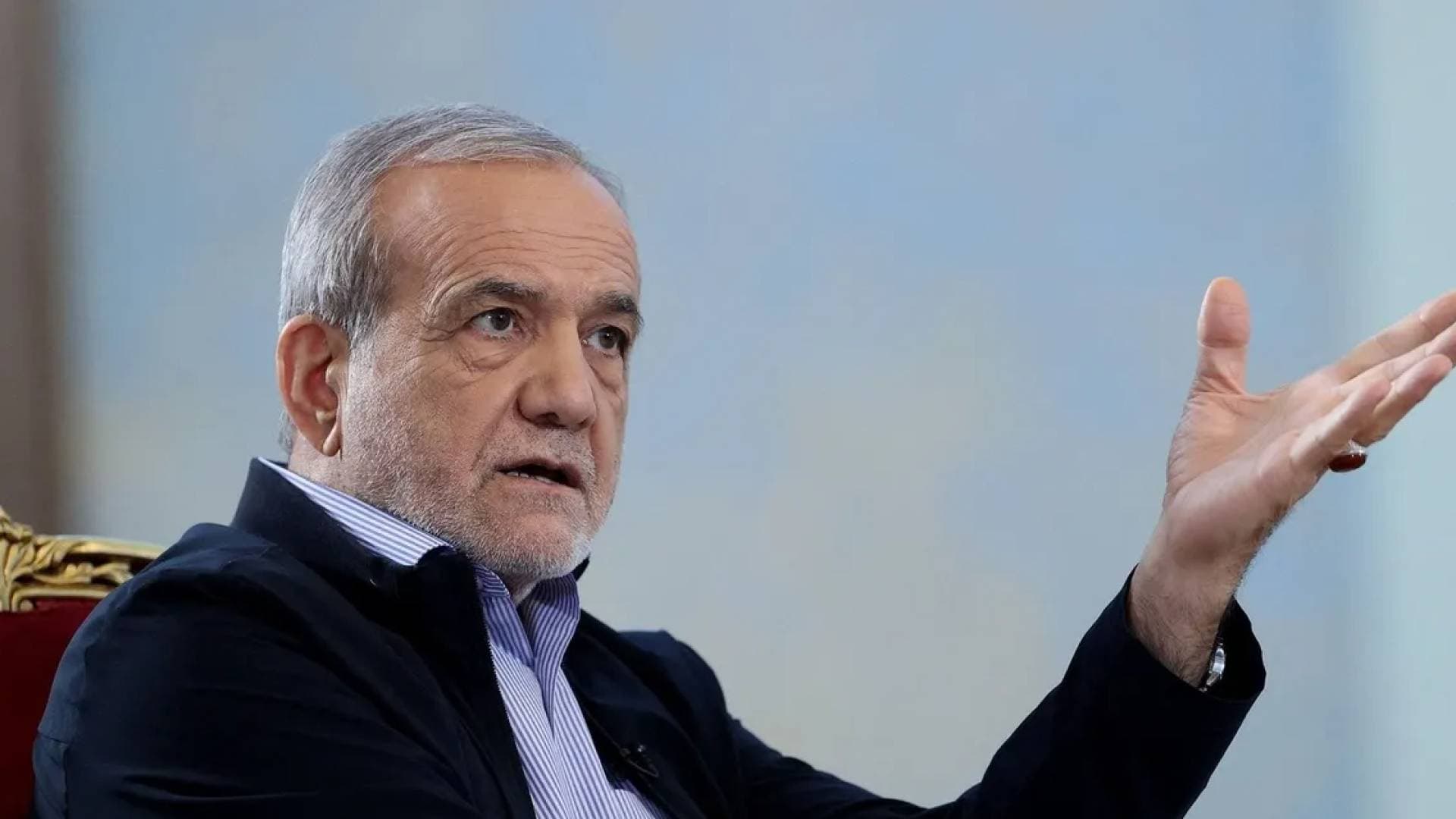 بيزشكيان: الحصار البحري الأمريكي خرق للقانون الدولي ومصيره الفشل