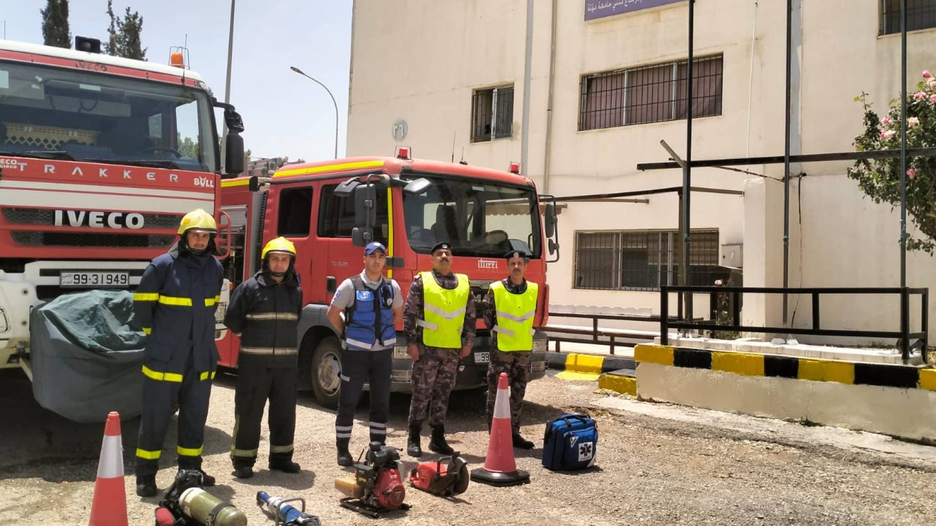 الدفاع المدني يتعامل مع 1652 حالة إسعافية و107 حوادث إطفاء خلال 24 ساعة