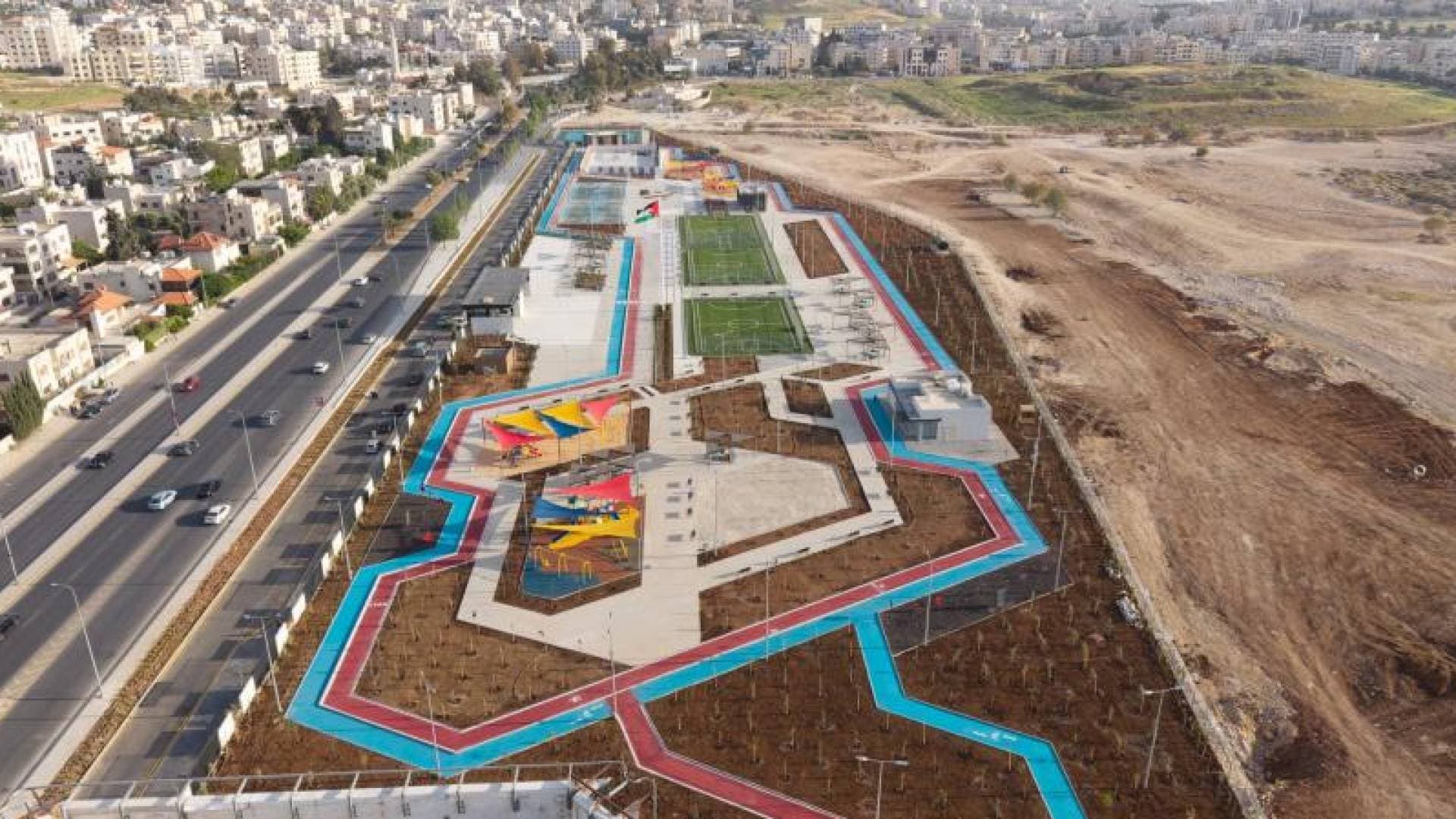 تعرف على مرافق حديقة "النشامى" بمرج الحمام الأكبر من نوعها في العاصمة عمان