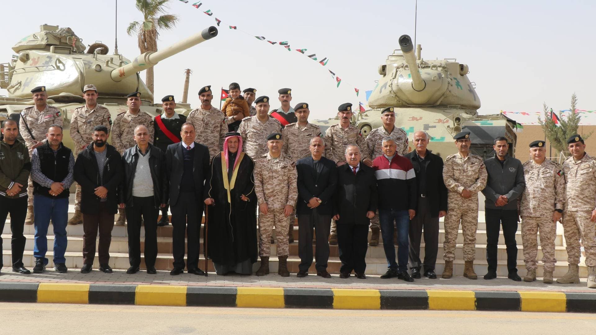 القوات المسلحة الأردنية تحتفل بيوم الوفاء للمتقاعدين العسكريين والمحاربين القدامى