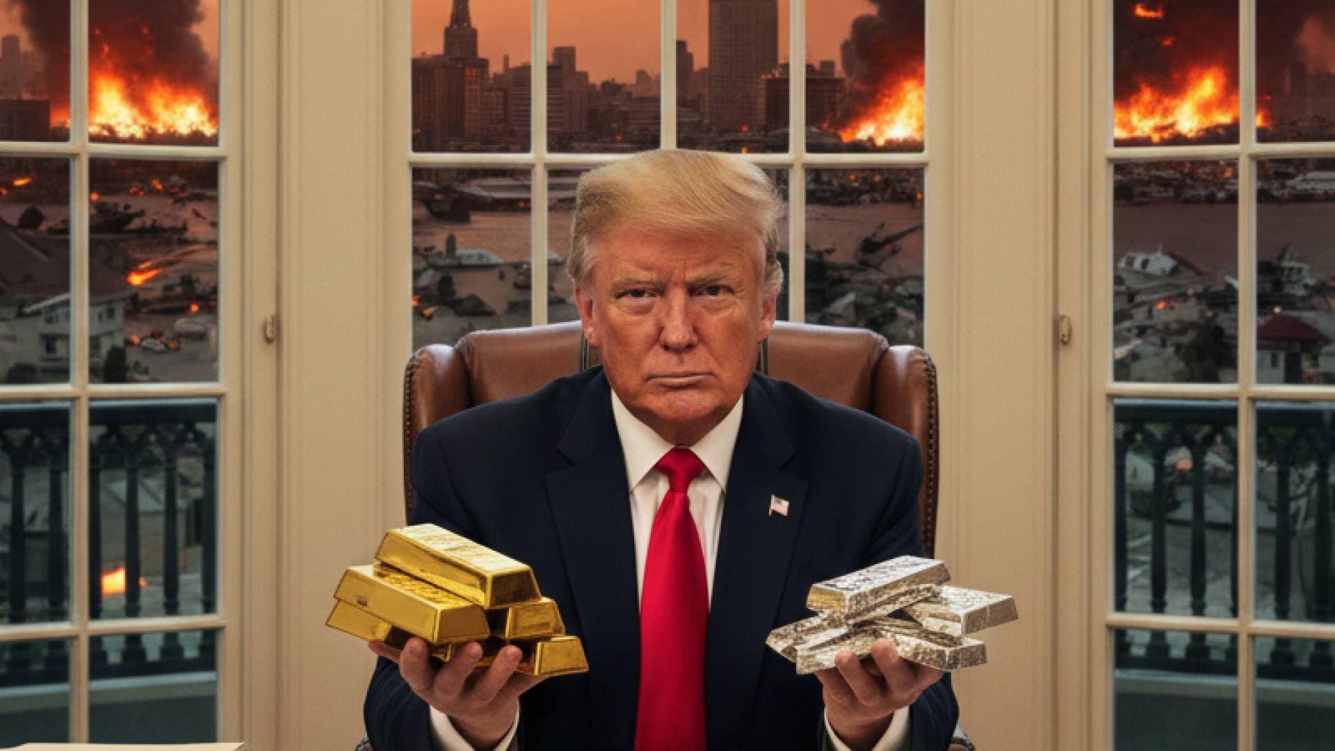 هروب جماعي للملاذات الآمنة.. هل تشعل أوامر ترمب ضد طهران بورصات الذهب والفضة؟