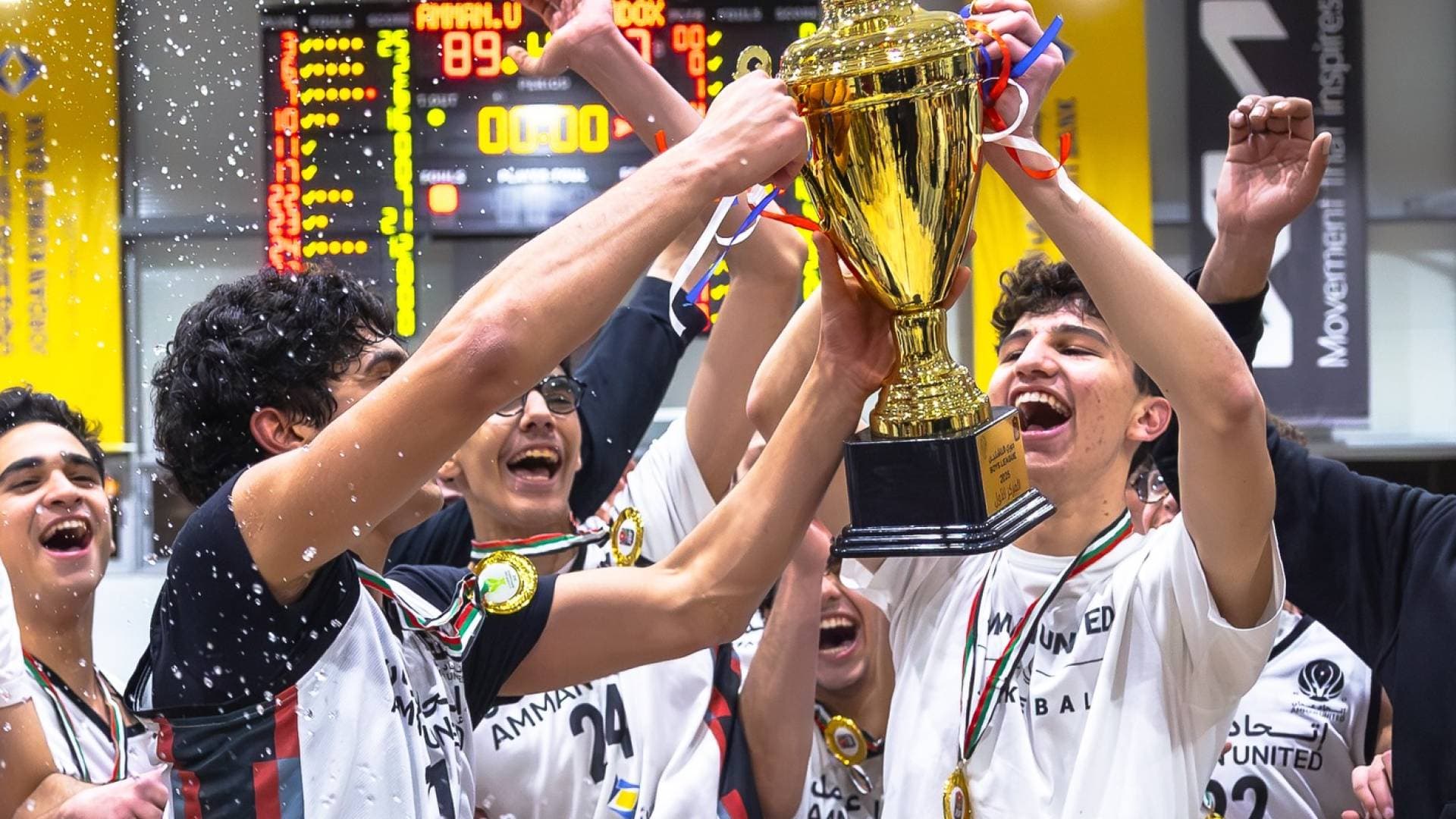 "سلة" اتحاد عمان تتربع على عرش دوري الناشئين ت16