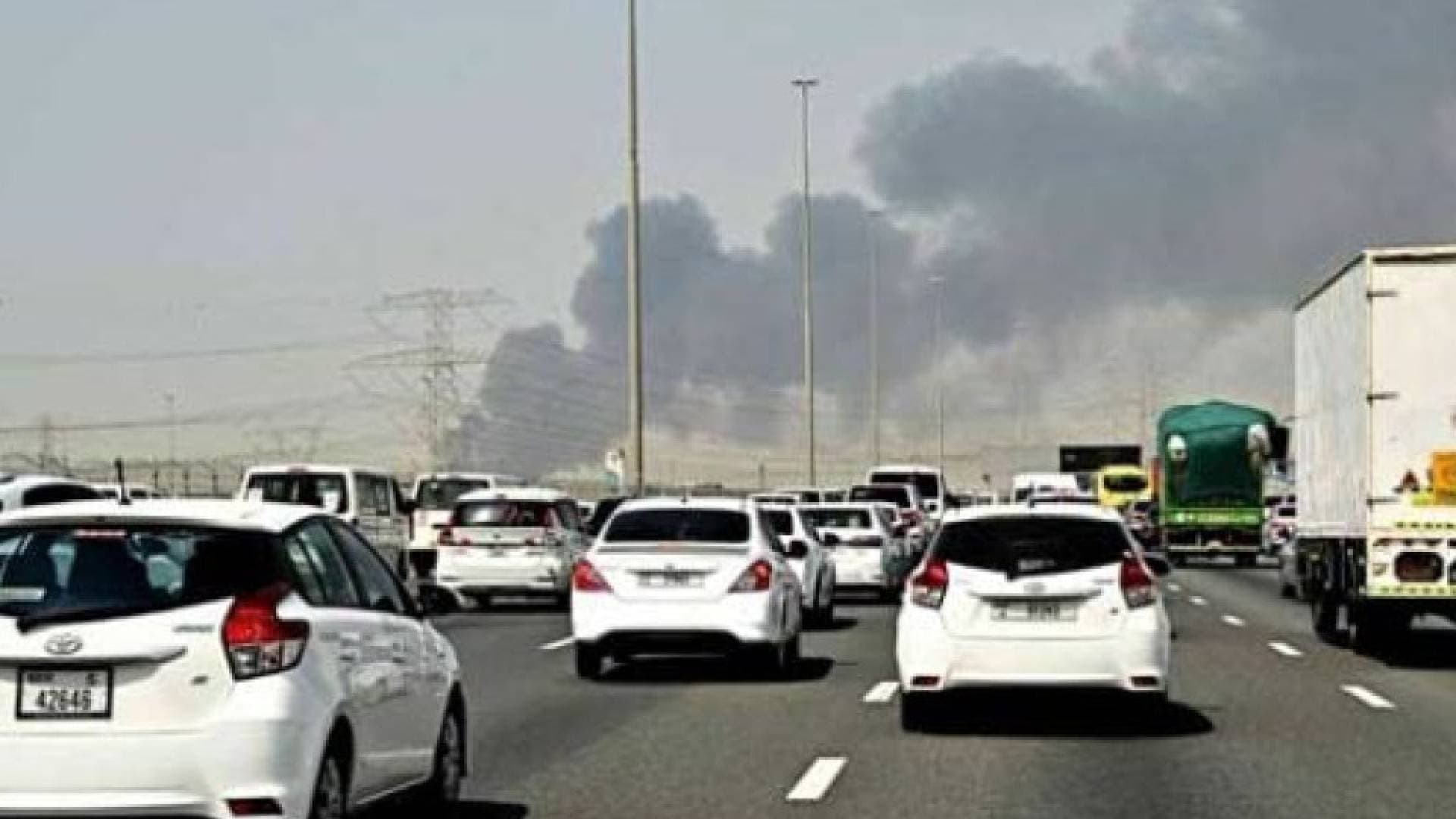 إصابة 4 أشخاص بسقوط شظايا على منازل جنوب دبي