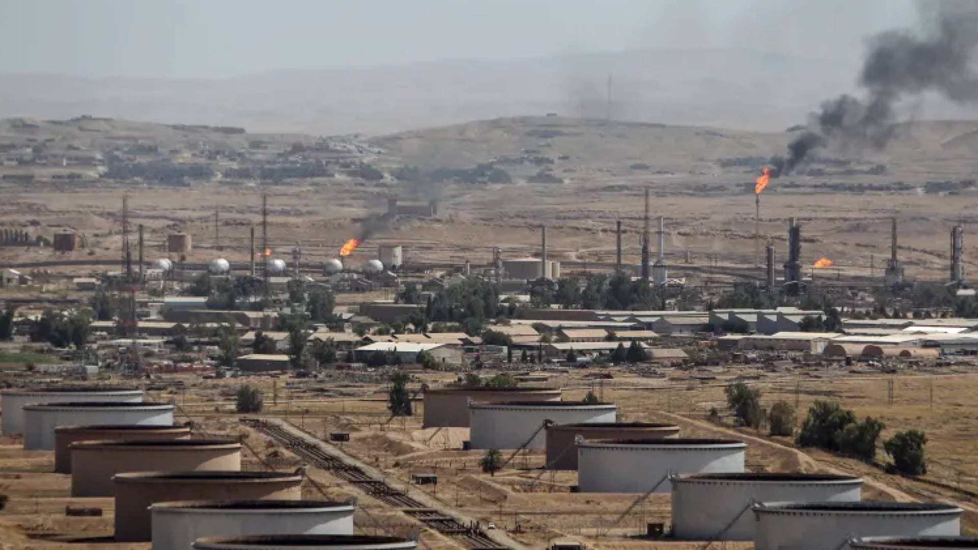 العراق يعلن تعرض حقل البزركان النفطي لهجوم بطائرات مسيرة