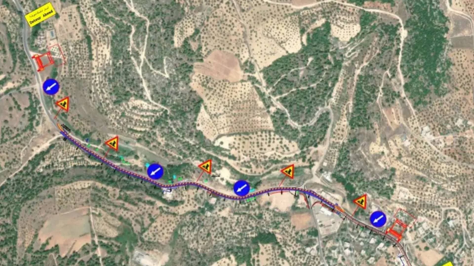 بكلفة 2.77 مليون دينار.. "الأشغال" تبدأ توسعة طريق كفرنجة - وادي الطواحين بعجلون
